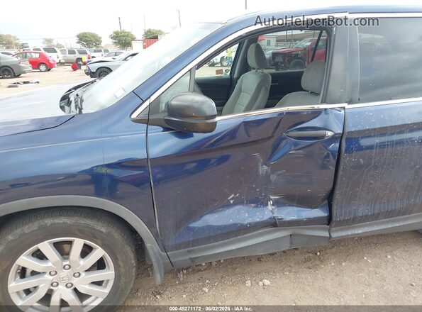 5FNYF5H19KB044479 2019 HONDA PILOT Blue Vista frontal