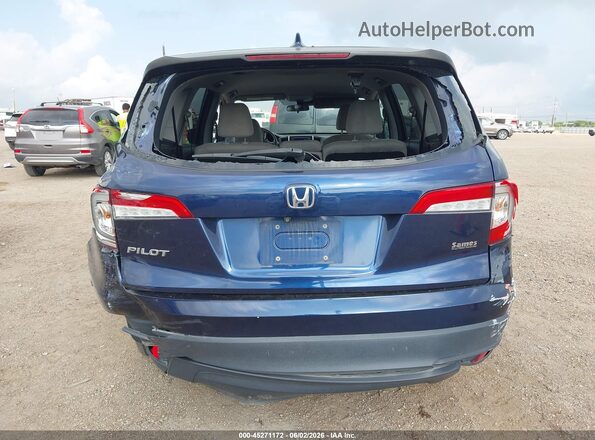 5FNYF5H19KB044479 2019 HONDA PILOT Blue 