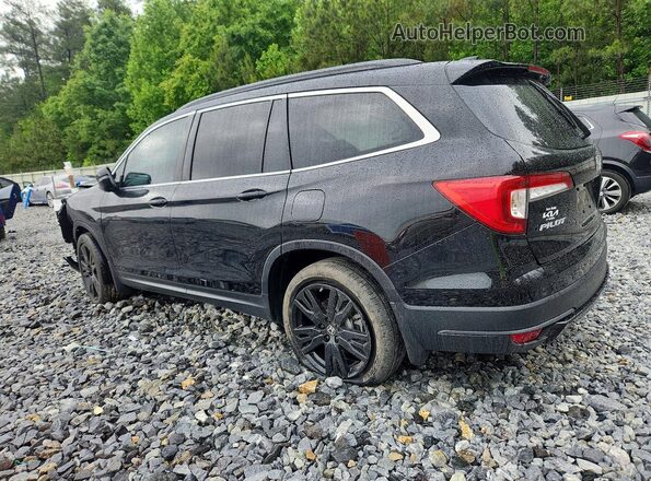 5FNYF5H21MB047422 2021 HONDA PILOT Black Հետևի ձախ