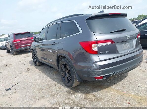 5FNYF5H24MB009604 2021 HONDA PILOT Gray Trasero izquierdo