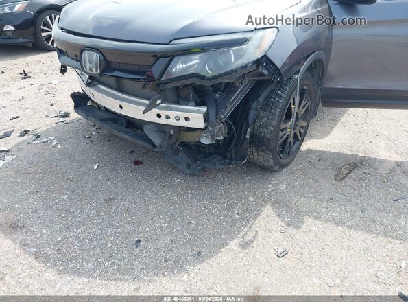 5FNYF5H24MB009604 2021 HONDA PILOT Gray Vista frontal