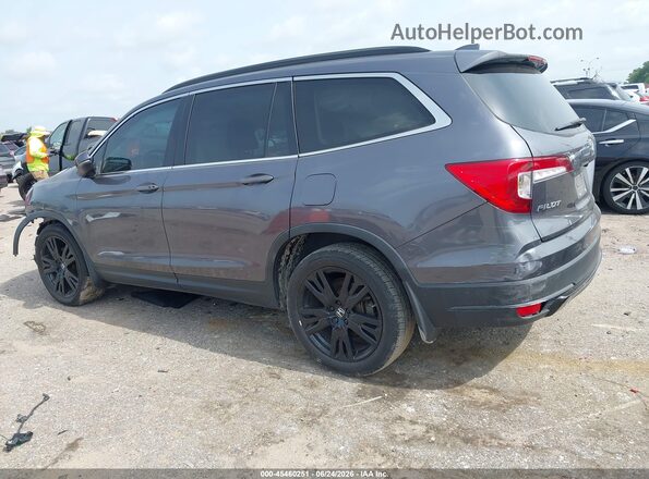 5FNYF5H24MB009604 2021 HONDA PILOT Gray Vista interior de 360 grados