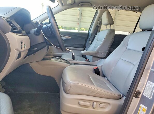 5FNYF5H24NB016442 2022 HONDA PILOT Silver წინა სალონის ხედი