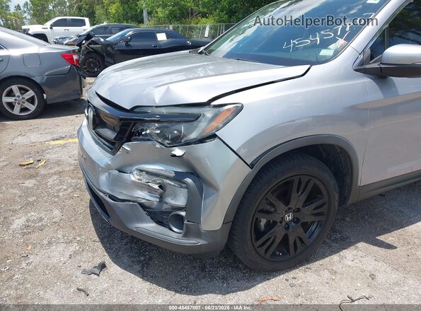 5FNYF5H25MB031336 2021 HONDA PILOT Silver Widok z przodu