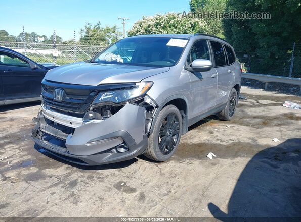 5FNYF5H26MB012374 2021 HONDA PILOT Серый Передняя левая четверть