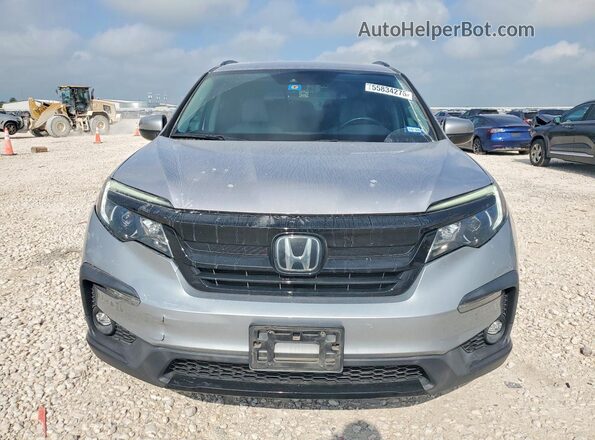 5FNYF5H27MB002498 2021 HONDA PILOT Silver Դիմացի տեսք