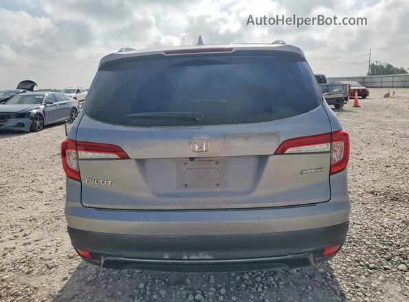 5FNYF5H27MB002498 2021 HONDA PILOT Silver Հետևի տեսք