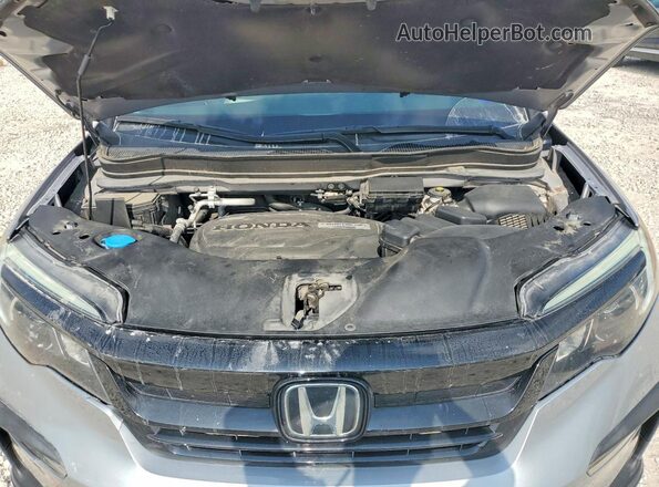 5FNYF5H27MB002498 2021 HONDA PILOT Silver Շարժիչի բաժամունքի տեսք