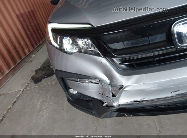 5FNYF5H27MB014943 2021 HONDA PILOT Silver წინა ხედი
