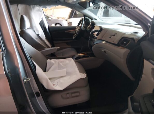 5FNYF5H27MB014943 2021 HONDA PILOT Silver წინა სალონის ხედი