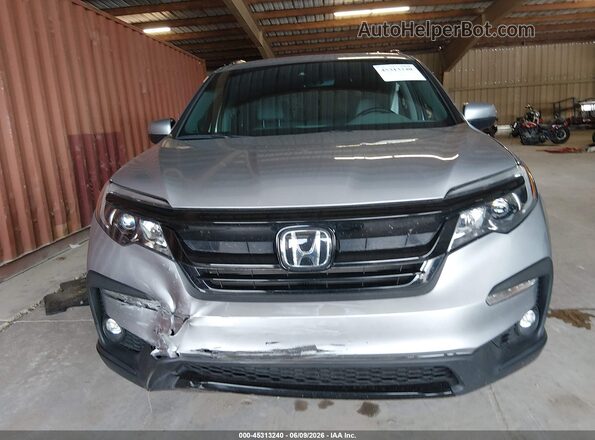 5FNYF5H27MB014943 2021 HONDA PILOT Silver ხელსაწყოთა პანელის ხედი
