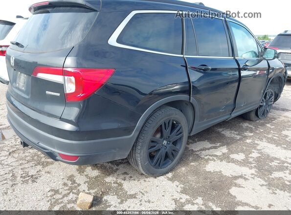 5FNYF5H28MB038099 2021 HONDA PILOT Черный Задняя правая четверть