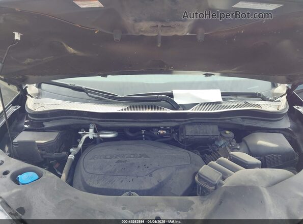 5FNYF5H28MB038099 2021 HONDA PILOT Черный Вид сзади