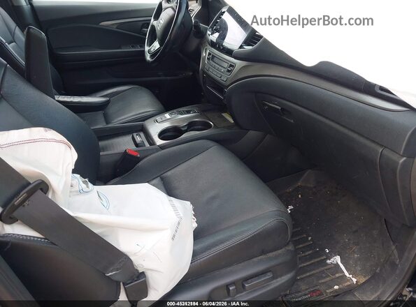 5FNYF5H28MB038099 2021 HONDA PILOT Черный Вид салона спереди