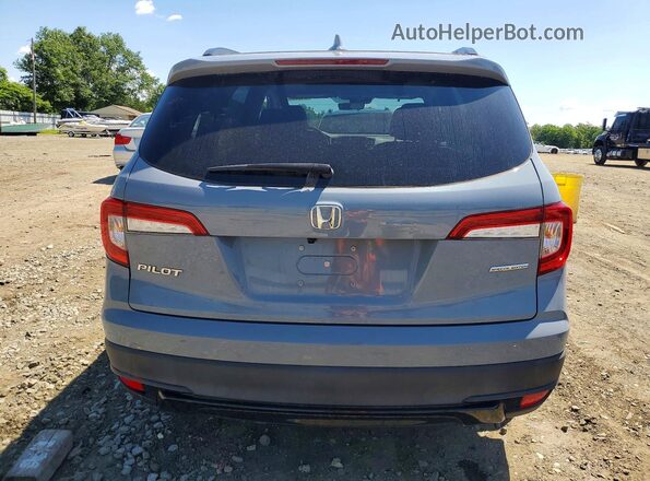 5FNYF5H29NB027159 2022 HONDA PILOT Gray Вид ззаду