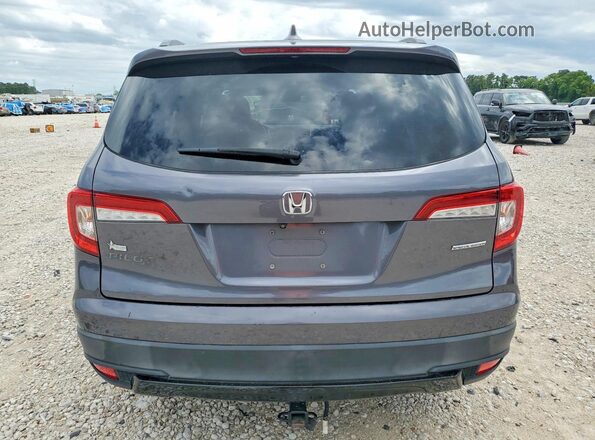 5FNYF5H2XMB008537 2021 HONDA PILOT Gray Widok z tyłu