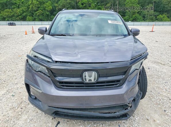 5FNYF5H2XMB008537 2021 HONDA PILOT Gray Widok z przodu