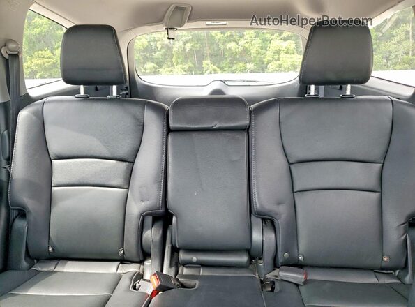 5FNYF5H2XMB008537 2021 HONDA PILOT Gray Widok tylnych siedzeń