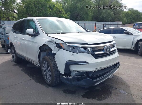 5FNYF5H30KB013171 2019 HONDA PILOT White წინა ხედი