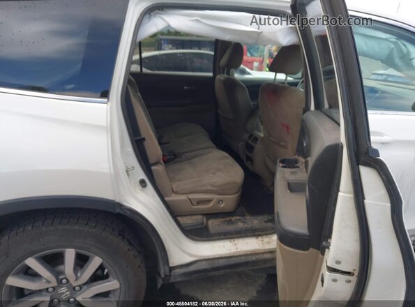 5FNYF5H30KB013171 2019 HONDA PILOT White VIN კოდის სტიკერის ხედი