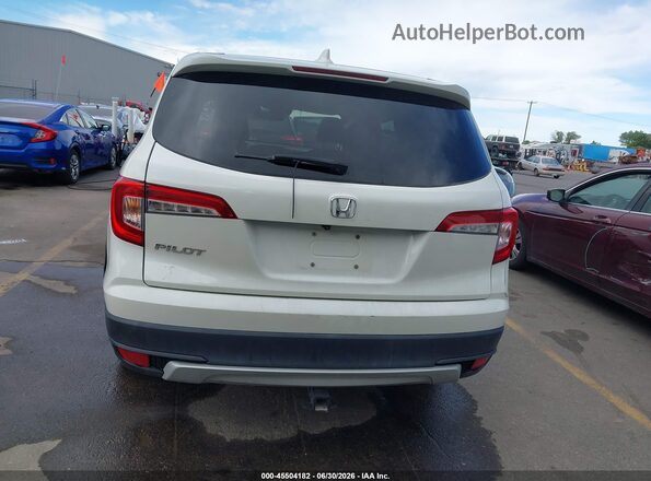 5FNYF5H30KB013171 2019 HONDA PILOT White 