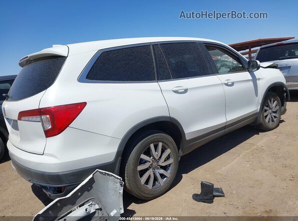 5FNYF5H30MB013688 2021 HONDA PILOT White Задня права чверть