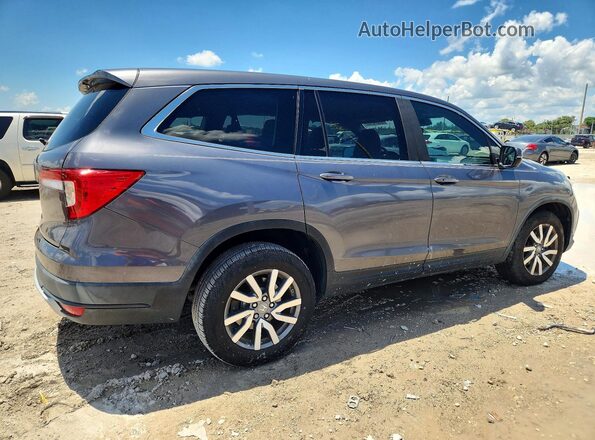 5FNYF5H30MB023394 2021 HONDA PILOT Gray 