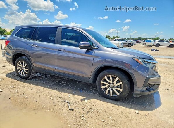 5FNYF5H30MB023394 2021 HONDA PILOT Gray 