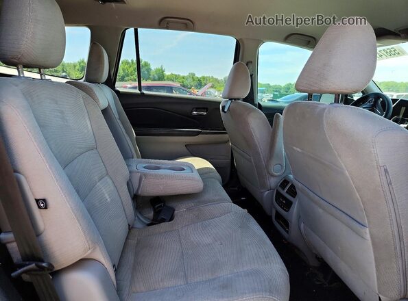 5FNYF5H31JB015915 2018 HONDA PILOT Gray 