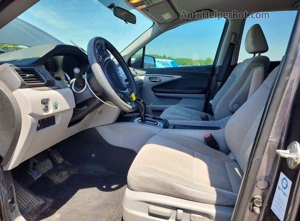 5FNYF5H31JB015915 2018 HONDA PILOT Gray 