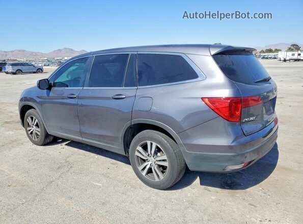 5FNYF5H31JB019561 2018 HONDA PILOT Gray Հետևի ձախ