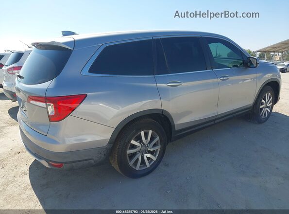 5FNYF5H31LB016954 2020 HONDA PILOT Серебряный Задняя правая четверть