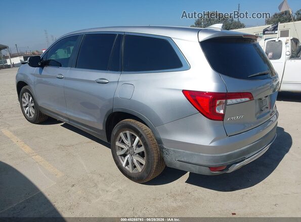 5FNYF5H31LB016954 2020 HONDA PILOT Серебряный Задняя левая четверть