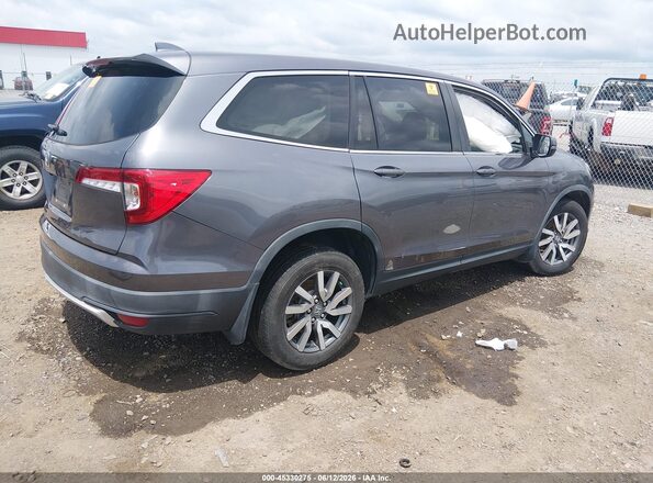 5FNYF5H32MB024837 2021 HONDA PILOT Gray Tył prawy