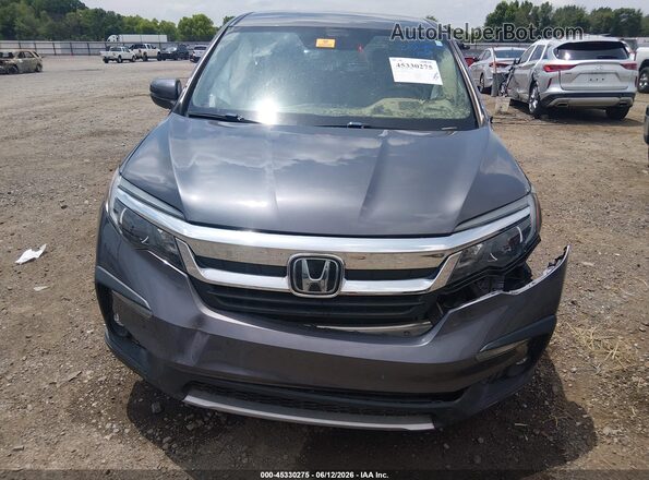 5FNYF5H32MB024837 2021 HONDA PILOT Gray Widok z przodu
