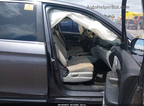 5FNYF5H32MB024837 2021 HONDA PILOT Gray Widok wnętrza z przodu