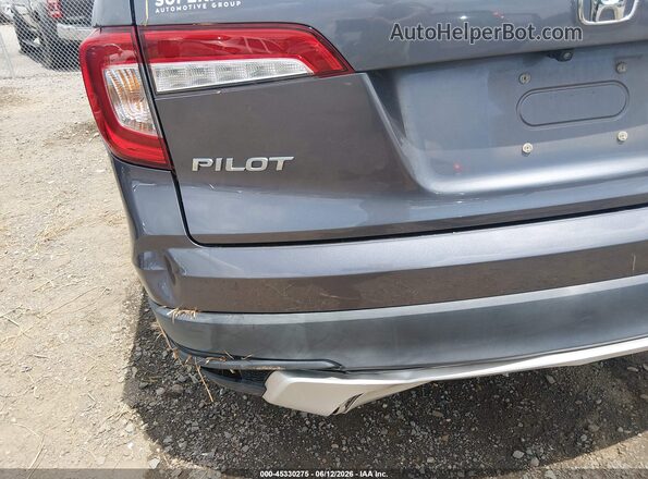 5FNYF5H32MB024837 2021 HONDA PILOT Gray 