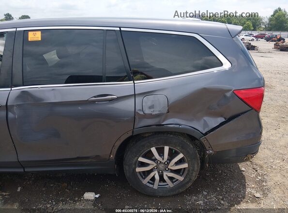 5FNYF5H32MB024837 2021 HONDA PILOT Gray Widok wnętrza 360 stopni