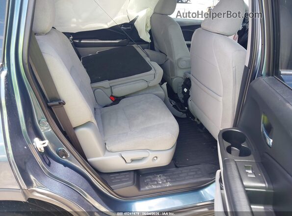 5FNYF5H33KB046634 2019 HONDA PILOT Blue Widok naklejki z numerem VIN
