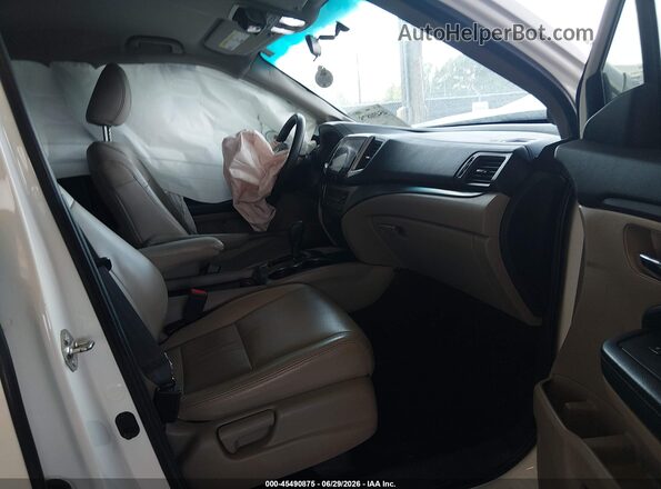 5FNYF5H34HB045744 2017 HONDA PILOT White Սալոնի դիմացի տեսք