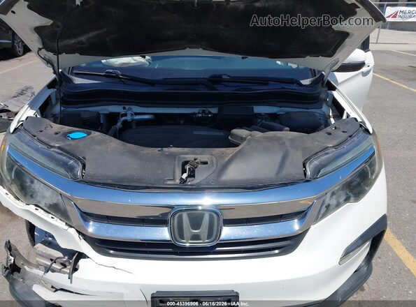 5FNYF5H34KB005316 2019 HONDA PILOT White Вид ззаду