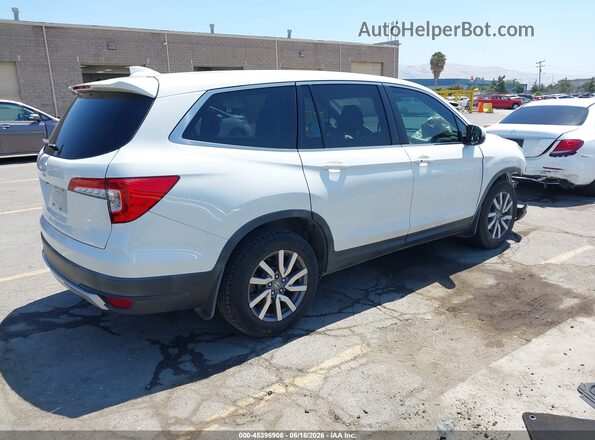 5FNYF5H34KB005316 2019 HONDA PILOT White Задня права чверть