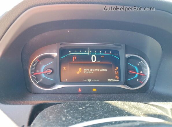 5FNYF5H34MB011314 2021 HONDA PILOT White Вид щитка приладів