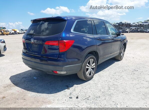 5FNYF5H35HB020531 2017 HONDA PILOT Navy Հետևի աջ