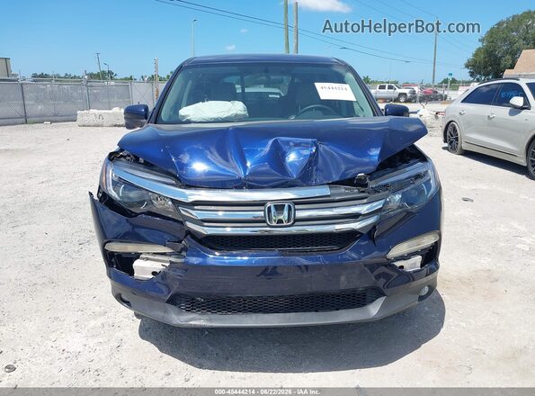 5FNYF5H35HB020531 2017 HONDA PILOT Navy Սարքավորումների վահանակի տեսք