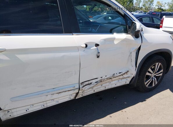 5FNYF5H35JB014282 2018 HONDA PILOT White Вид спереду