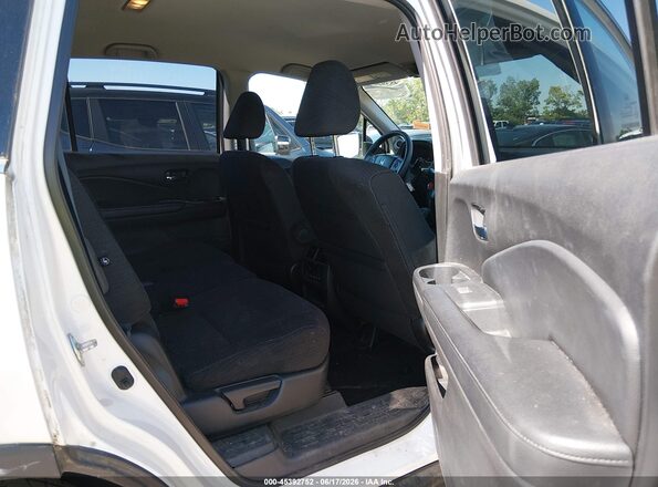 5FNYF5H35JB014282 2018 HONDA PILOT White Вид наклейки з VIN-кодом