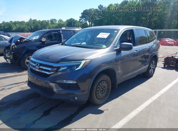 5FNYF5H35JB014735 2018 HONDA PILOT Gray 