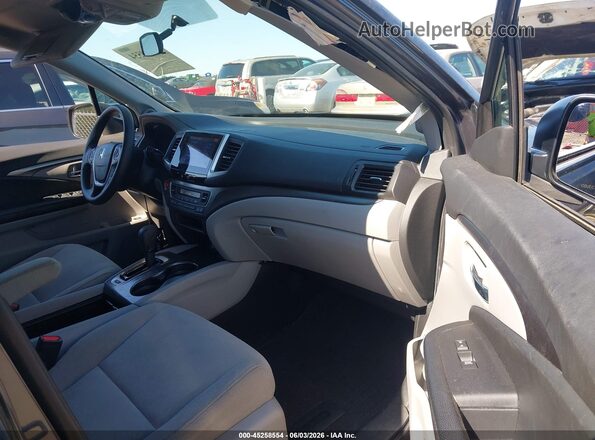 5FNYF5H35JB014735 2018 HONDA PILOT Gray 