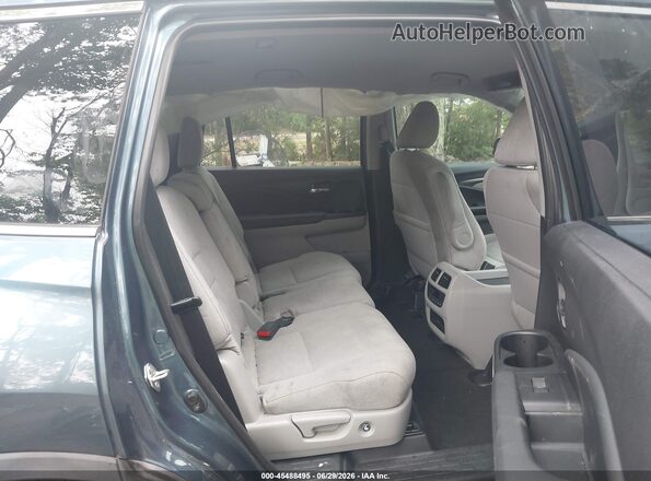 5FNYF5H35KB046585 2019 HONDA PILOT Blue VIN კოდის სტიკერის ხედი